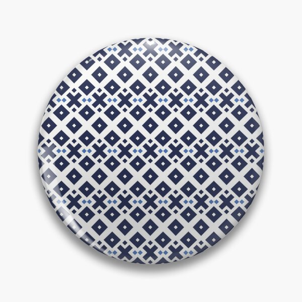 Item preview, Navy Hues - Abstract Geometric Pattern designed and sold by Looming Lines.