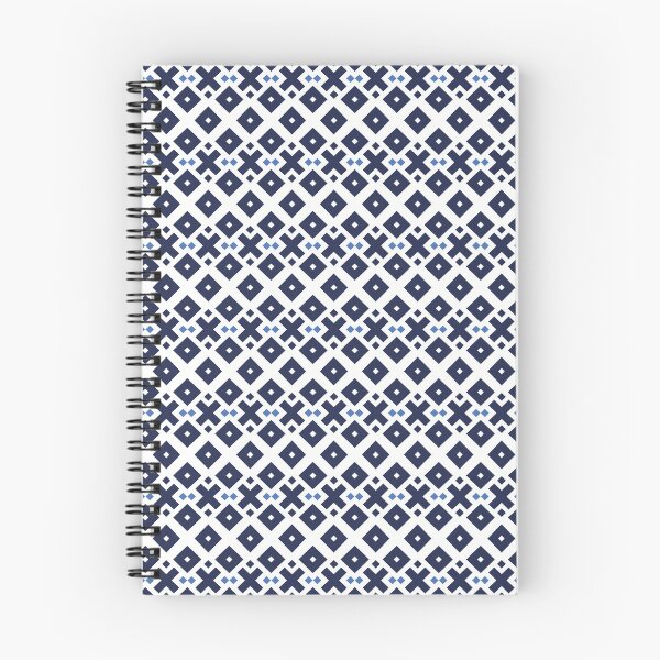 Item preview, Navy Hues - Abstract Geometric Pattern designed and sold by Looming Lines.