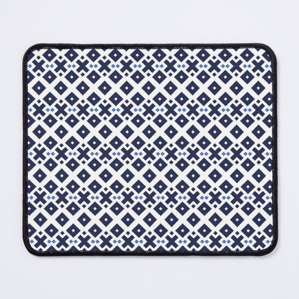 Item preview, Navy Hues - Abstract Geometric Pattern designed and sold by Looming Lines.