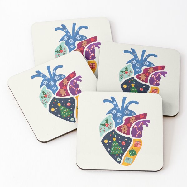 Item preview, corazon de navidad designed and sold by immersif.