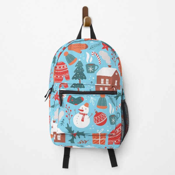 Item preview, Winter Doodles on Blue Background designed and sold by Megaera8.