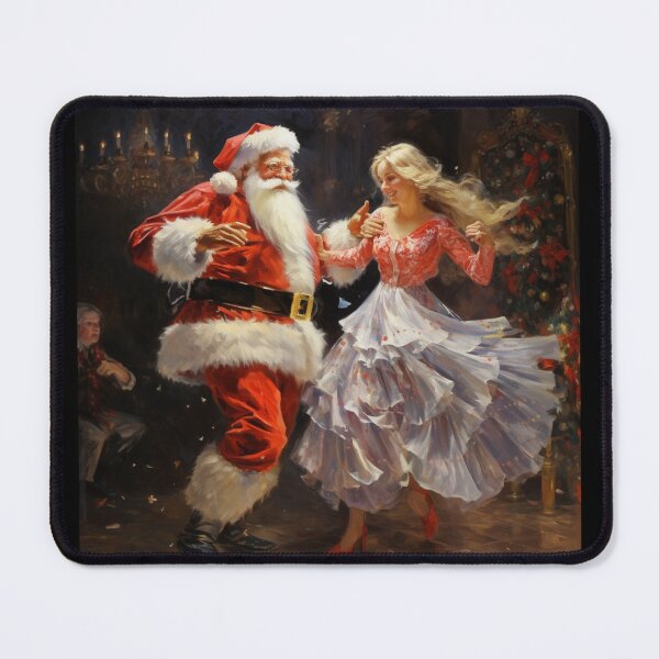 Item preview, Mr. And Mrs. Santa Claus Couples Christmas The Santa Clause Santa Claus Is Coming To Town designed and sold by OliveAndSnow.