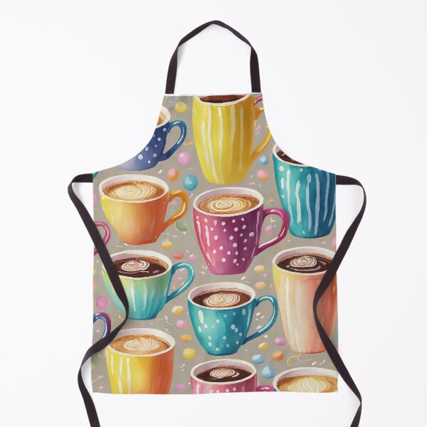 Item preview, Colorful Rainbow Coffee Cups designed and sold by craftyvixenart.