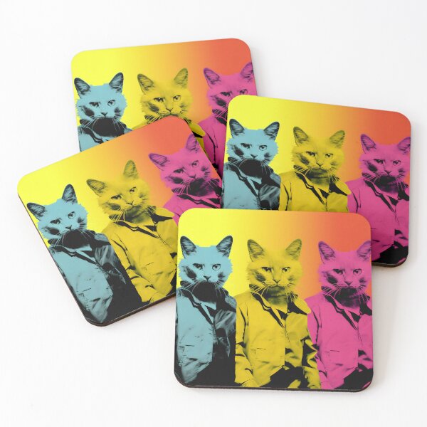Item preview, Cool Cats: Bold Colors designed and sold by KERaney.