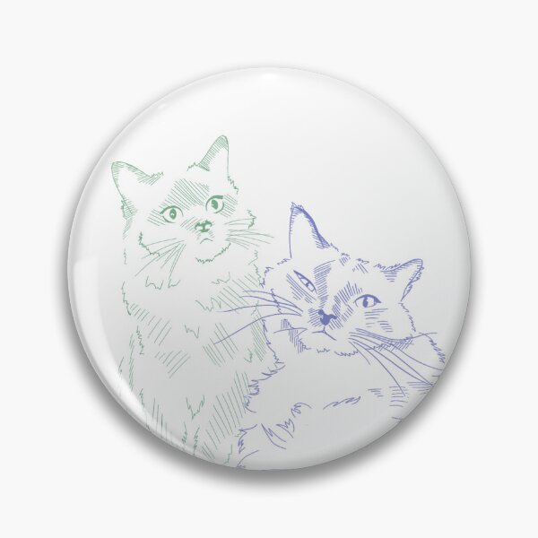 Item preview, Margot and Sundae - Cats Cuddling designed and sold by Olitvia.