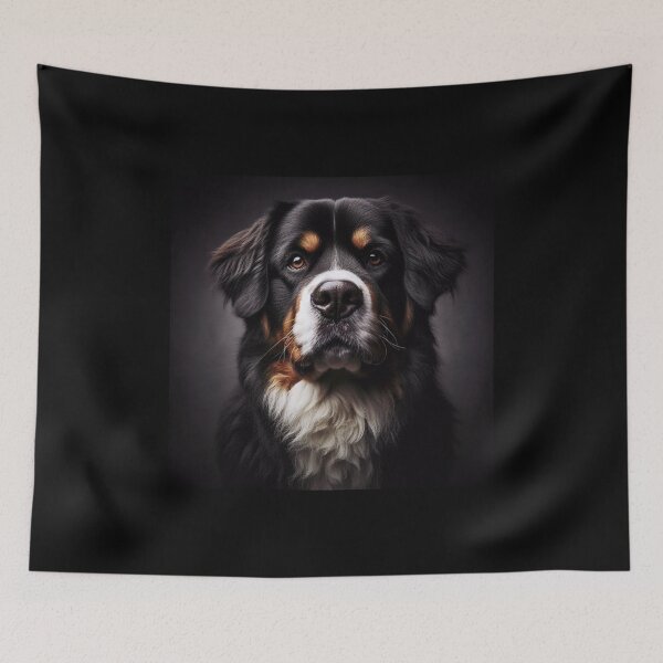 Item preview, Burmese Mountain dog Portrait  designed and sold by fatbanana.