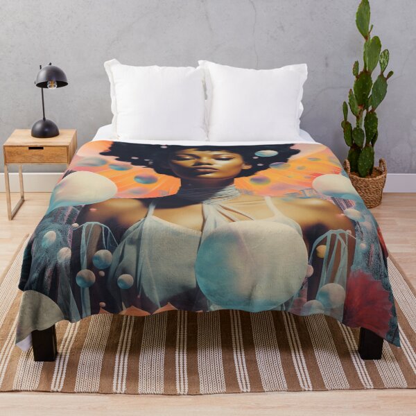 Item preview, Afrofuturism Art designed and sold by MidJourneymen.