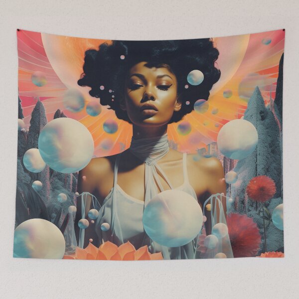 Item preview, Afrofuturism Art designed and sold by MidJourneymen.