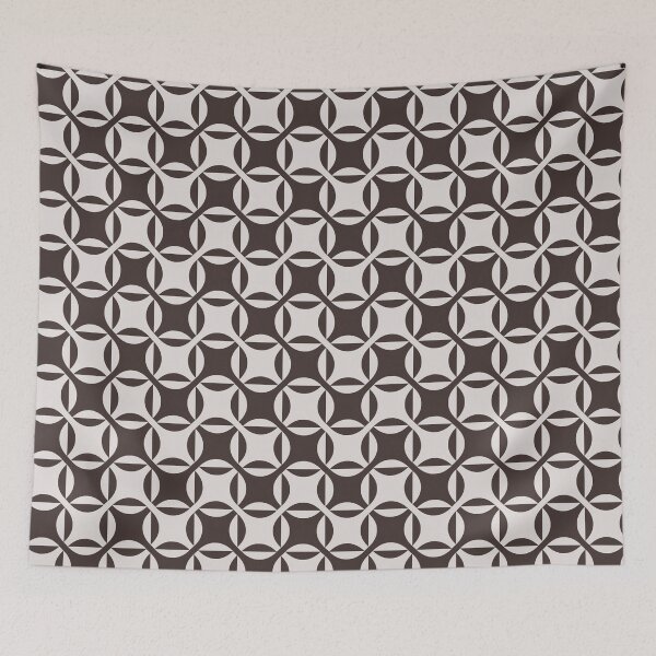 Item preview, Modern Brown Checkered Jute Rug Pattern - Contemporary Design designed and sold by CottonGarb.