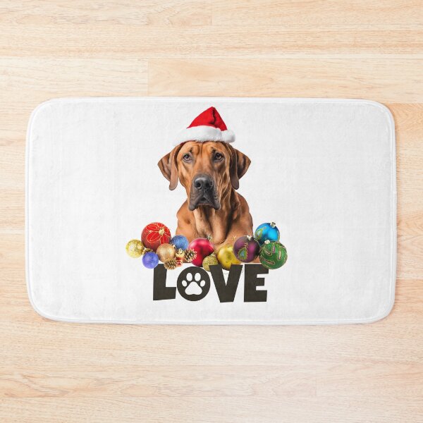 Item preview, Adorable Christmas Rhodesian Ridgeback LOVE designed and sold by Fredster1966.