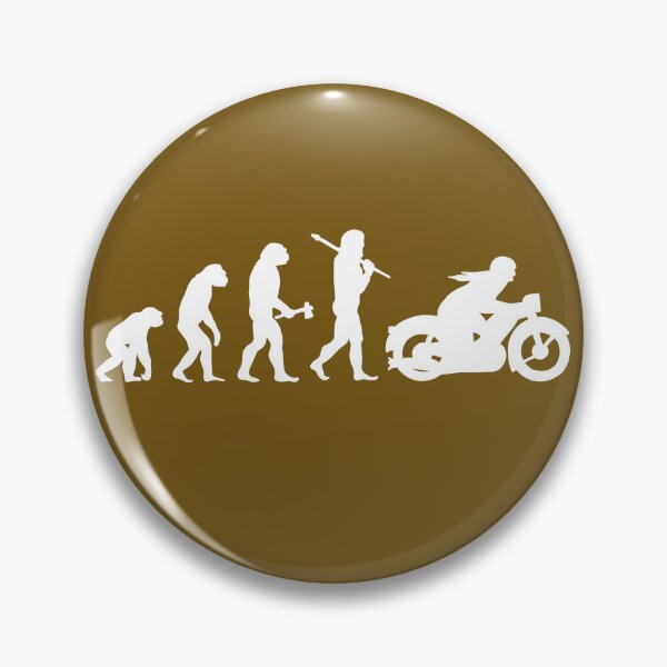Item preview, Vintage Motorcycle Rider Evolution designed and sold by Swoz Merch.
