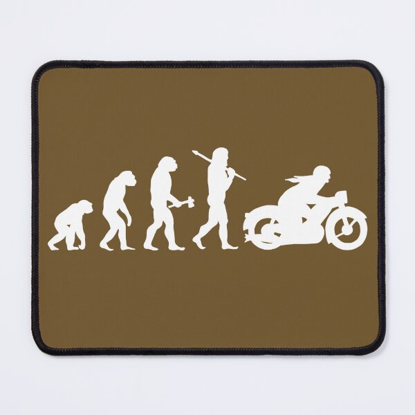 Item preview, Vintage Motorcycle Rider Evolution designed and sold by Swoz Merch.