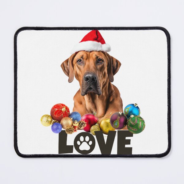 Artikelvorschau, Entzückende Weihnachten Rhodesian Ridgeback LIEBE entworfen und verkauft von Fredster1966.