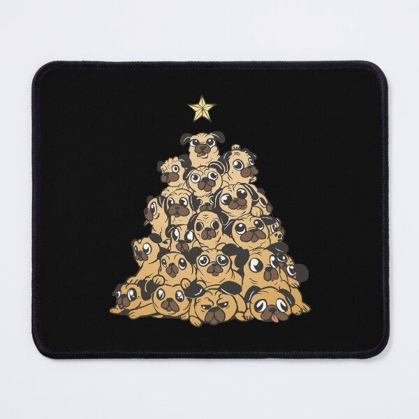 Item preview, Pug Dogs Tree Christmas Sweater Xmas Pet Animal Dog Gifts designed and sold by DrawHandArt.