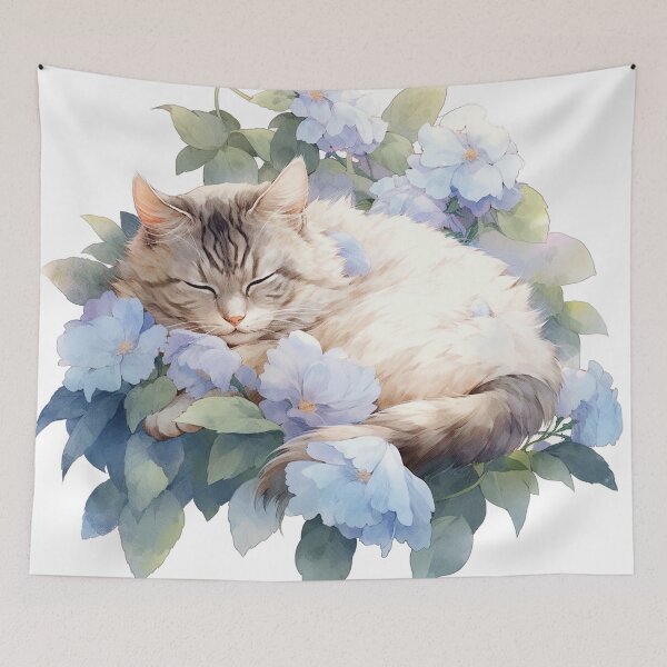 Item preview,  A Cozy Nap Amidst Petal Dreams designed and sold by LittleLuvies.