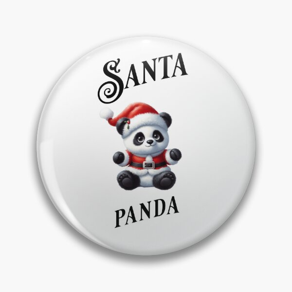 Item preview, Santa panda designed and sold by KateBlakeO.