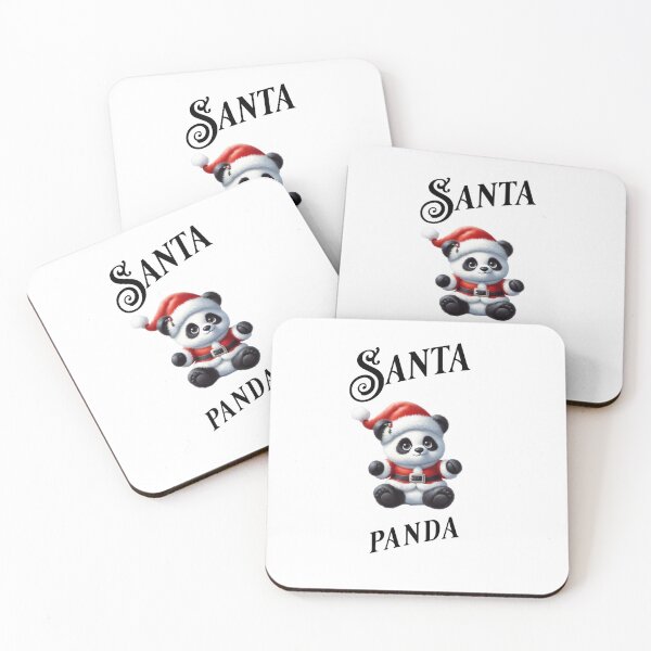 Item preview, Santa panda designed and sold by KateBlakeO.
