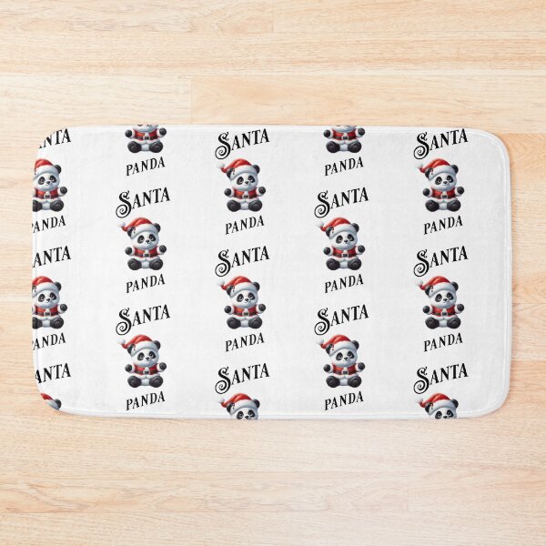 Item preview, Santa panda designed and sold by KateBlakeO.