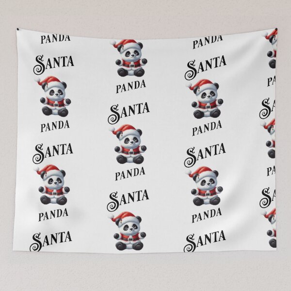 Item preview, Santa panda designed and sold by KateBlakeO.