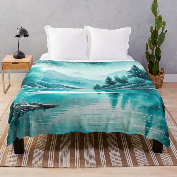 Item preview, Light Between Shadows: Digital Art That Reveals Hope in the Lake's Sorrow designed and sold by Artedig.