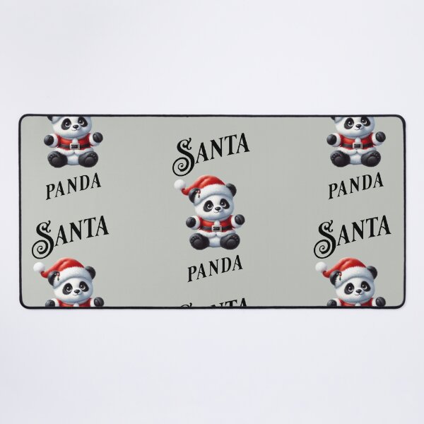 Item preview, Santa panda designed and sold by KateBlakeO.
