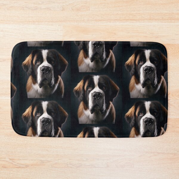 Item preview, St Bernard dog Portrait  designed and sold by fatbanana.
