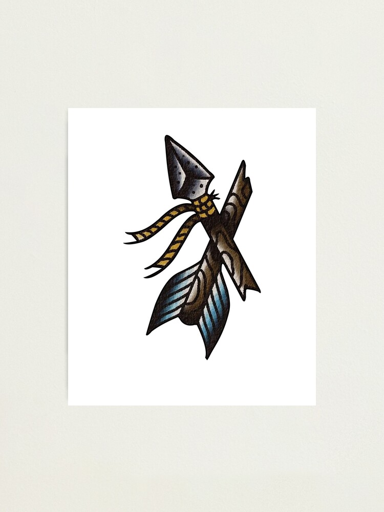 Small Arrow Temporary Tattoo - Etsy