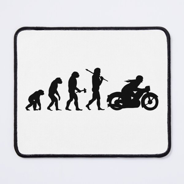 Item preview, Vintage Motorcycle Rider Evolution designed and sold by Swoz Merch.