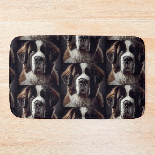Item preview, St Bernard dog Portrait  designed and sold by fatbanana.