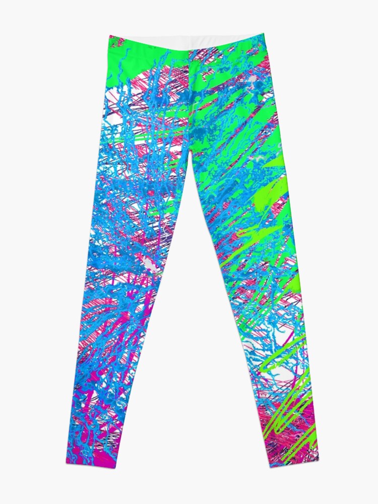 Alternate view of Bonfire explosion Leggings