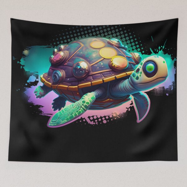 Item preview, Cyber Turtle designed and sold by Me-Myself-AI.