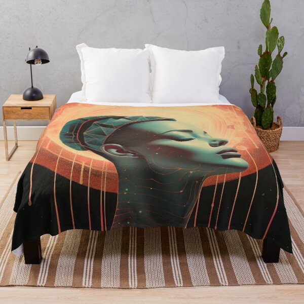 Item preview, Afrofuturism Art designed and sold by MidJourneymen.