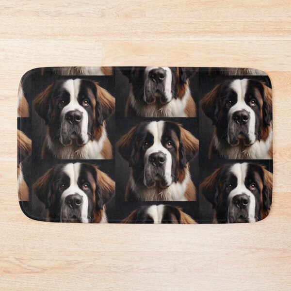 Item preview, St Bernard dog Portrait  designed and sold by fatbanana.