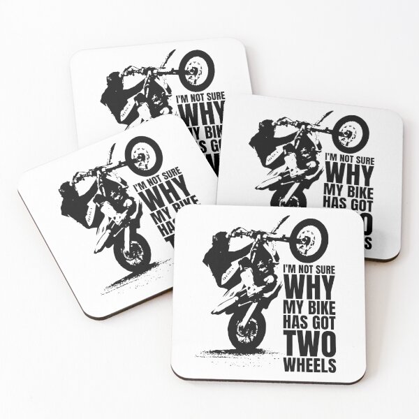 Item preview, Dirt Bike Wheelie designed and sold by Swoz Merch.