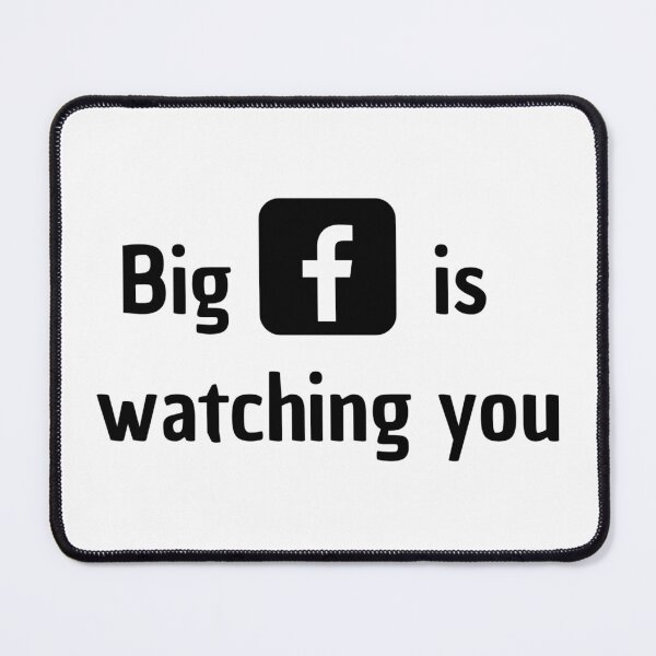 Item preview, Big *Facebook* is watching you designed and sold by GRINspiration.