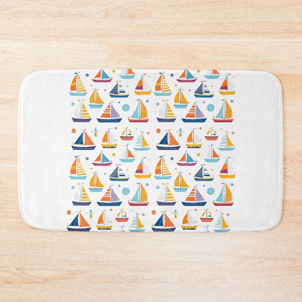 Item preview, Sailboat Pattern designed and sold by stainedglass101.