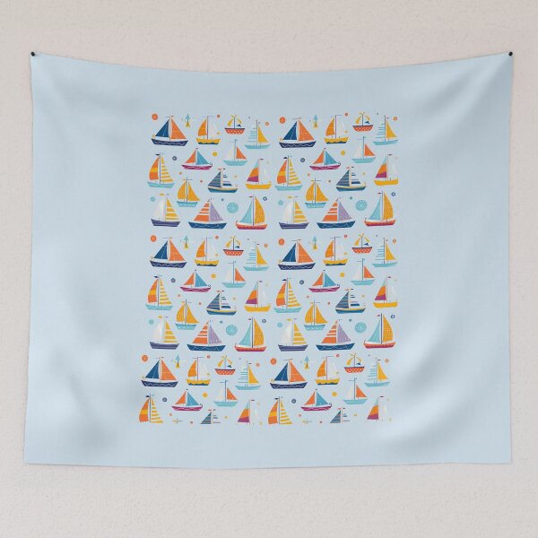 Item preview, Sailboat Pattern designed and sold by stainedglass101.