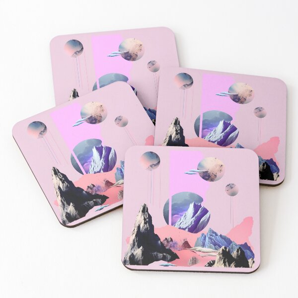 Item preview, Surreal Moon Mountain Collaged Landscape  designed and sold by kaitlynlingo.