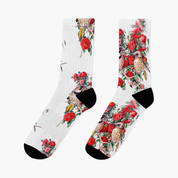 Item preview, Alabama State Flower and State Bird, Yellowhammer and Camelia designed and sold by surenart.