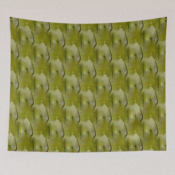 Item preview, Green Squiggle Wriggle Pattern designed and sold by Artistestella.
