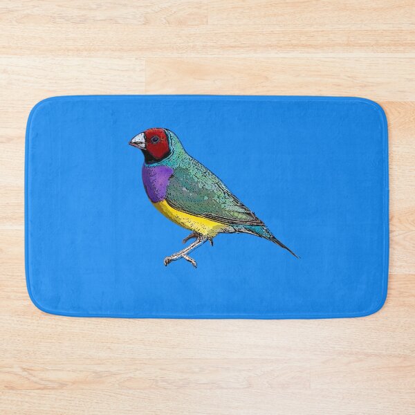 Item preview, Gouldian Rainbow Finch Black Alternate Design  designed and sold by designsasstultd.