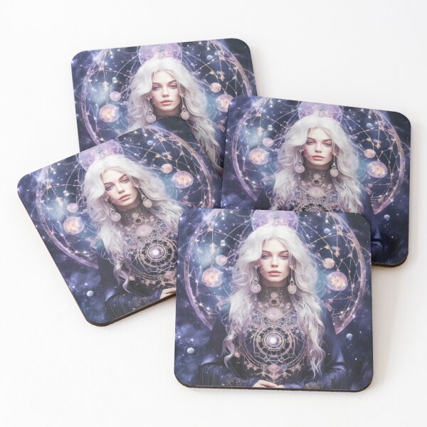 Item preview, Celestial Enchantress Amidst Moons designed and sold by kaileena-ai.