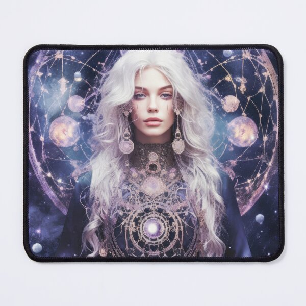 Item preview, Celestial Enchantress Amidst Moons designed and sold by kaileena-ai.