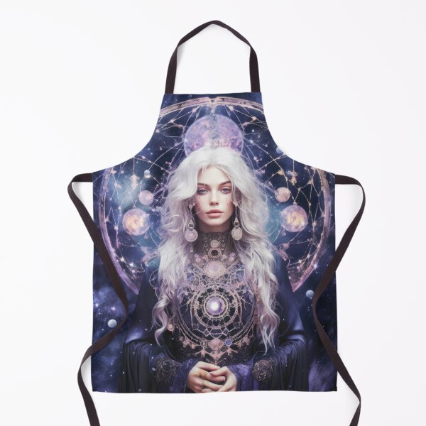 Item preview, Celestial Enchantress Amidst Moons designed and sold by kaileena-ai.