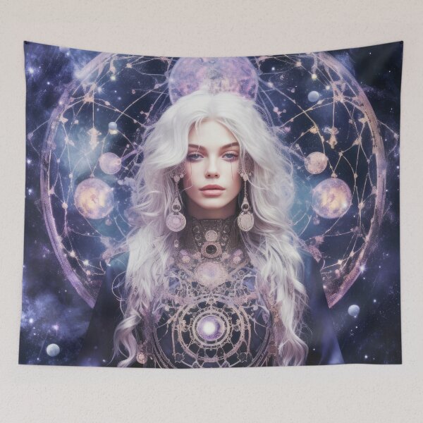 Item preview, Celestial Enchantress Amidst Moons designed and sold by kaileena-ai.