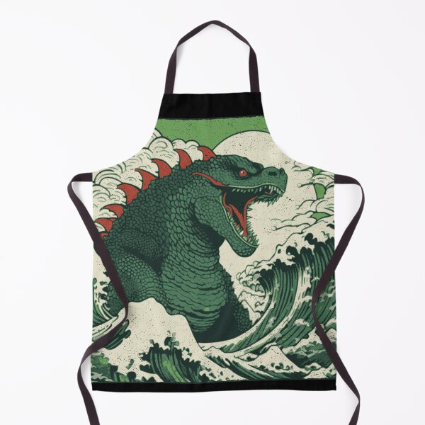 Item preview, Godzilla King of the Monsters Rides The Great Wave designed and sold by Roger-C.