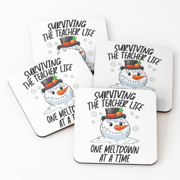 Item preview, Surviving the Teacher Life - Winter Edition: A Melting Snowman’s Journey Through One Meltdown at a Time designed and sold by GFelizNav.