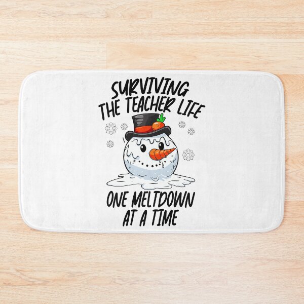 Item preview, Surviving the Teacher Life - Winter Edition: A Melting Snowman’s Journey Through One Meltdown at a Time designed and sold by GFelizNav.