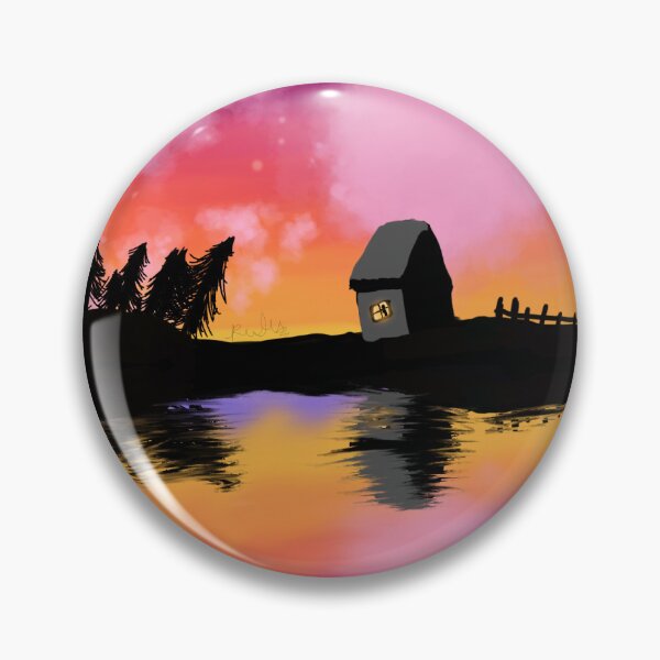Item preview, Beautiful calming sunset on water designed and sold by DragonPride.