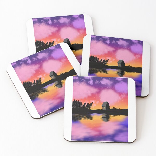 Item preview, Beautiful calming sunset on water designed and sold by DragonPride.